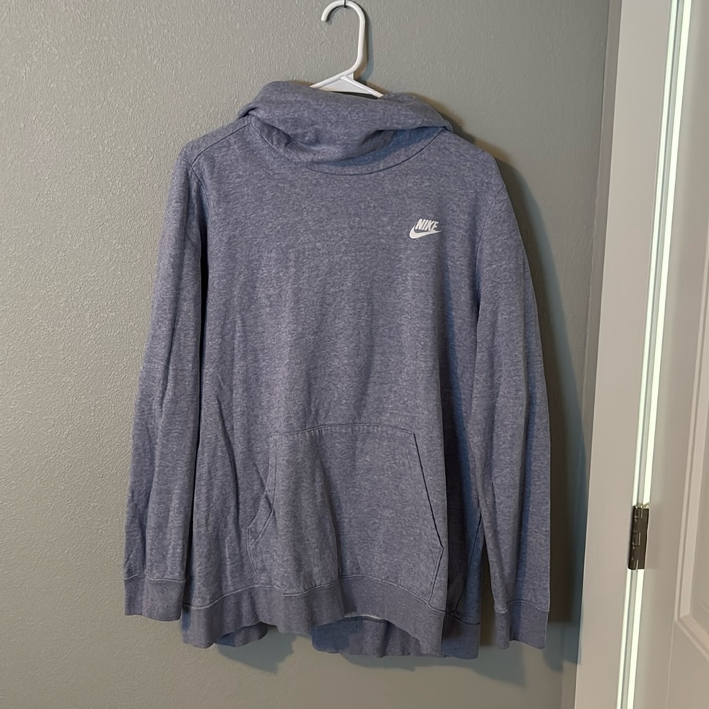 Nike Purple Hooded Sweatshirt Size 1X